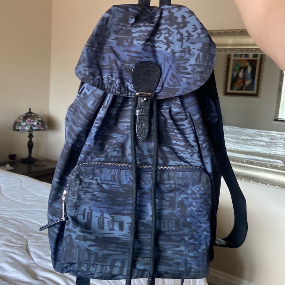 Reversible Nylon Burberry Backpack